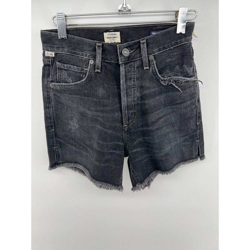 Citizens Of Humanity Niki High Rise Cut Off Shorts Size 23 Waist